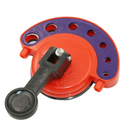 Suction Hole Locator 4-12mm Glass Tile Hole Saw Drill Guide Locator Suction Cup Openers Sucker Positioner Punching (Best Tile Saw For The Money)