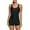 Aqua, variant on Sociala Women's Athletic Boyleg Swimsuit Racerback Unitard One Piece Swimwear