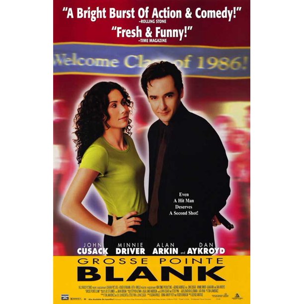 Grosse pointe blank movie poster style c 11 x 17 1997