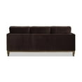 thumbnail image 5 of Maklaine Modern / Contemporary 84" Farmhouse Sofa Deep Brown, 5 of 17