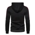 thumbnail image 5 of Sudadera con capucha transpirable para hombre, ropa informal de lana con cremallera, color sólido, tendencia sencilla, otoño e invierno, novedad, 5 of 5