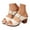 2Beige, variant on Mostsola Women's Heeled Sandals Open Toe Heel Ankle Strap Dress Shoes Orthopedic Sandals