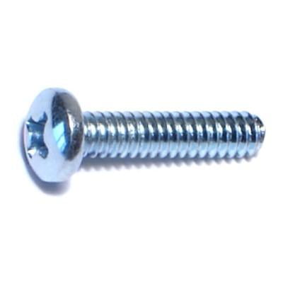 

#6-32 x 5/8 Zinc Phillips Pan Head Machine Screws (100 pcs.)