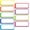3.2" x 1.2", variant on Magnetic Name Tag Label, 55 PCS Dry Erase Reusable Blank Name Stickers White Reusable Magnets for Whiteboards Locker Fridge School Office Home (Each Measures 2" x 1")