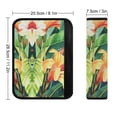 thumbnail image 3 of WYYP Flowers Leaves Green Leafy Plant Universal Seat Belt Cushions for Car Seat Belt Cover Pad Ideal for Car Interior Accessories 1Pcs, 3 of 5