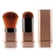 thumbnail image 2 of Retractable Kabuki Makeup Brush Foundation Brush Powder Blush Brush Bronze Brush Facial Blender Brush - Gold, 2 of 4