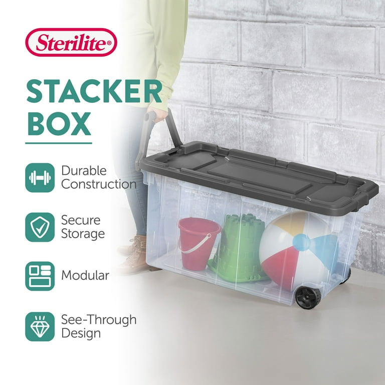 eb’s CONTAINER WHEEL & TOTE BAG Project Source Commander X-large 64-Gallons (256-Quart