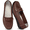 Brown, variant on Decould sylf Women Loafers Casual Slip On Flat Shoes Comfortable Lightweight Walking Shoes Dressy Work Shoes