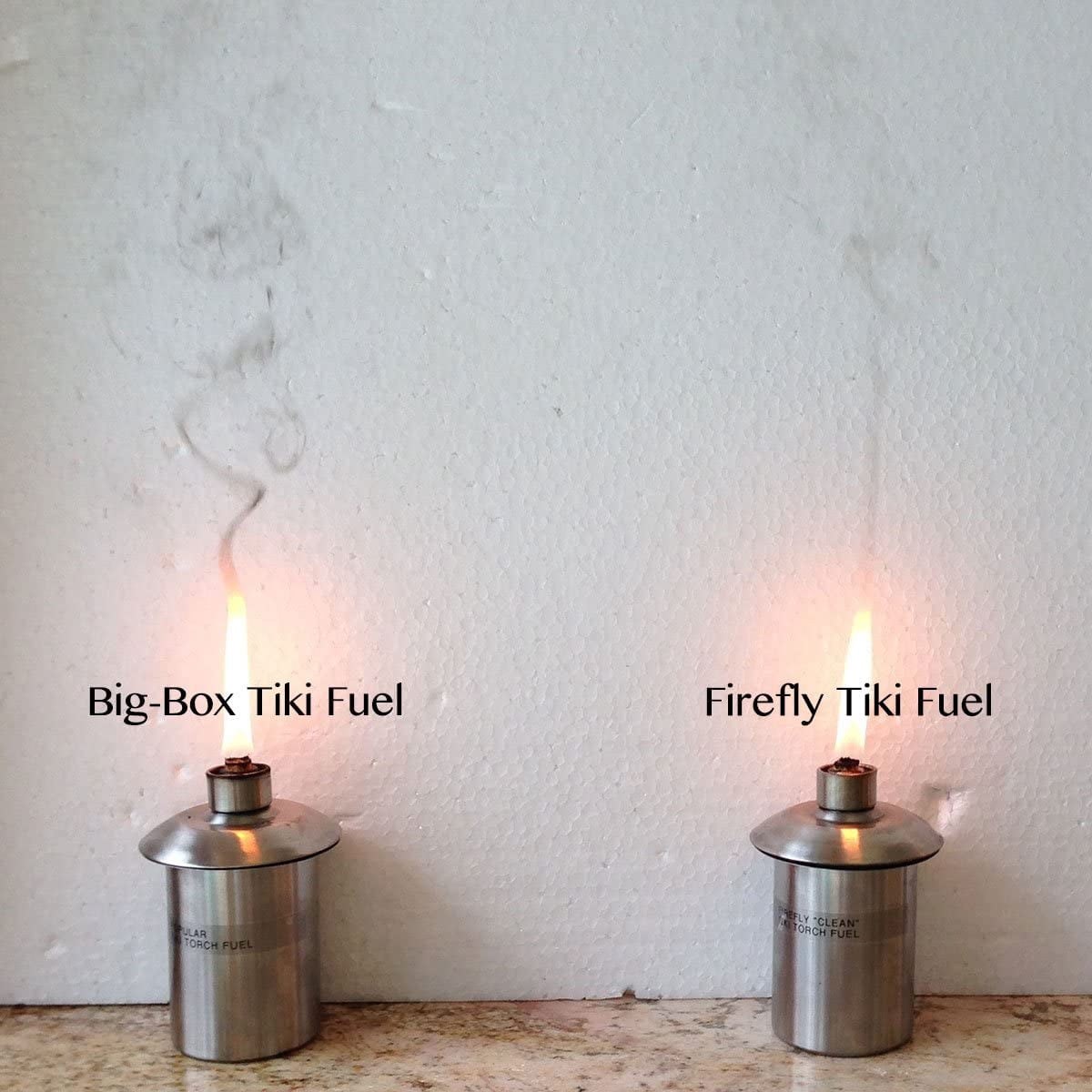 Biodegradable Odorless Tiki Torch Fuel - Smokeless, Odorless, Long-Lasting, Ideal for Outdoor, 32 oz.