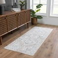 thumbnail image 6 of Boutique Rugs Dobry Farmhouse Runner Rug - Off White, Blue, Tan - 2'7" x 10' Runner, 6 of 19