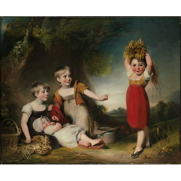 The Grandchildren of Sir William Heathcote, 3rd Baronet Poster Print by William Owen (British, Ludlow 1769�1825 London) (18 x 24)