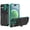 Darkgreen, variant on Feishell for iPhone 17 Wallet Case Slide Credit Card Holder Stand Kickstand Rugged Hard PC + Soft TPU Shockproof Heavy Duty Armor [Military Grade Protection] Grip Phone Case,Pink