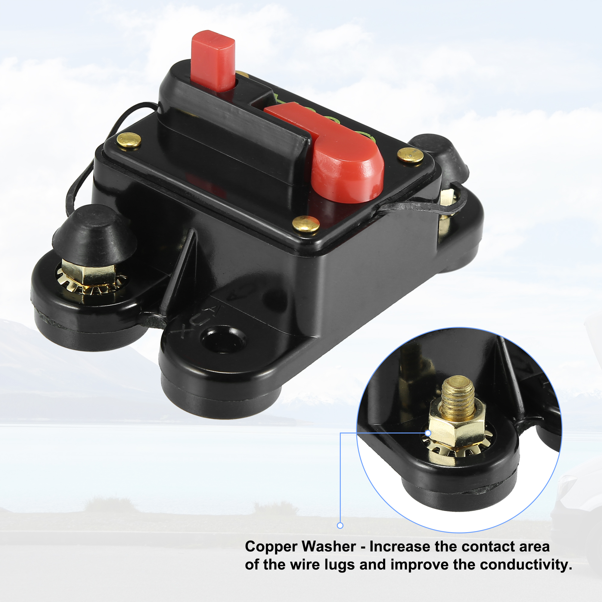 Bouchon De Réservoir Lave-glace Bleu ABS - Remplacement Pour Citroën/Peugeot C4, Xsara, 206, 307, Etc. (réf. OE 643230)