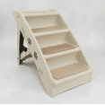 thumbnail image 2 of Escalera para Perro y Gato Mascota Antideslizante Antiderrapante Plegable 4 niveles Resistente 39x64x50cm Color Gris, 2 of 10