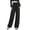 Black, variant on Womens Fashion Summer Essentials Clothing Hiking Pants Zip Off Lightweight Travel Cargo Fishing Pant Casual Pants for Women