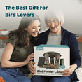 thumbnail image 4 of Birdfy Smart Bird Feeder with Camera, 5W Solar Powered, Dual Cameras Auto-Capture Close-Ups & Lifetime Free 99% Accurate AI Bird Identification, Perfect Gift for Bird Lovers, 4 of 11