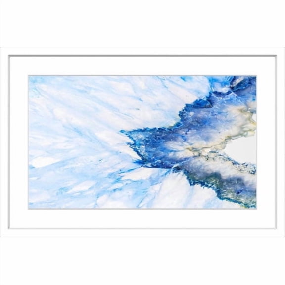 Marmont Hill "Snow and Sea" Framed Painting Print