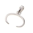 thumbnail image 4 of Pendant Connector,Beads Charms Jewelry Making,Pendant Holder,925 Sterling Pendant Connector ,Sterling Bail Bead ,Pendant Clasp Bail Connector D, 4 of 6