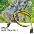 thumbnail image 2 of ALING Mining Power Supply GPU Breakout Board Mining Cables PCI-E 6 Pin to 8 Pin Power Cable Mining Server Breakout Board 50cm, 2 of 8