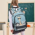 thumbnail image 7 of FORMRS Unisex School Backpack 17" Student Travel Bag with Laptop Compartment, Pirate Animals, 7 of 7