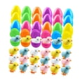 thumbnail image 2 of Huevos de Pascua rellenos de dibujos animados de juguetes de cuerda para niños, regalos para bolsas de regalos 24 Conjunto, 2 of 9