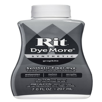 Rit DyeMore For Synthetics, Graphite, 7 fl.oz.