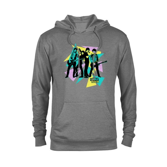 Disney Channel Camp Rock Mitchie Torres and Connect 3 - Pullover Hoodie for Adults - Customized-Graphite Heather