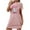 Pink, variant on Aboser Halloween Nightshirts for Women Cute Funny Print Sleep Dress Loose Short Sleeve Loungewear Comfort Soft Short Nightgown Casual Round Neck Sleepshirt