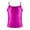 Hot Pink, variant on YONGHS Kids Girls Metallic Dance Top Camisole Straps T-Shirt Sport Modern Jazz Hip Hop Vest