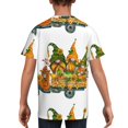 thumbnail image 5 of Wukai Thanksgiving Truck Youth Unisex Short Sleeve T-Shirt for Boys, Girls, Teens, and Kids-X-Small, 5 of 7