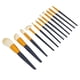 thumbnail image 5 of Juego de Brochas de Maquillaje ANGGREK 12 Piezas con Estuche de PU Naranja, 5 of 8