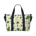 thumbnail image 6 of Rocae Green Avocado for Travel Shoulder Bag Top Handle Handbag with Yoga Mat Buckle for Gym, Work, Travel, 6 of 7