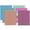 Assorted, variant on BAZIC 2 Pockets Paper Folder, Paisley Portfolio, Document Folders, 6-Pack