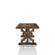 Sharpsville Farrmhouse Wood Rectangle Coffee Table, Reclaimed Oak