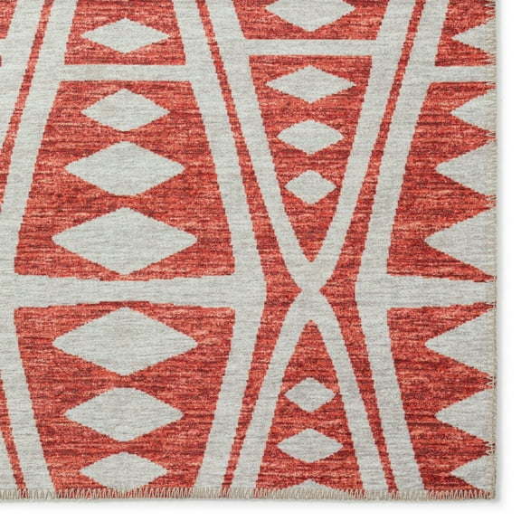 Addison Rugs Indoor/ Outdoor Addison Yuma Southwest Tribal WashableArea Rug 3' x 5' - Canyon