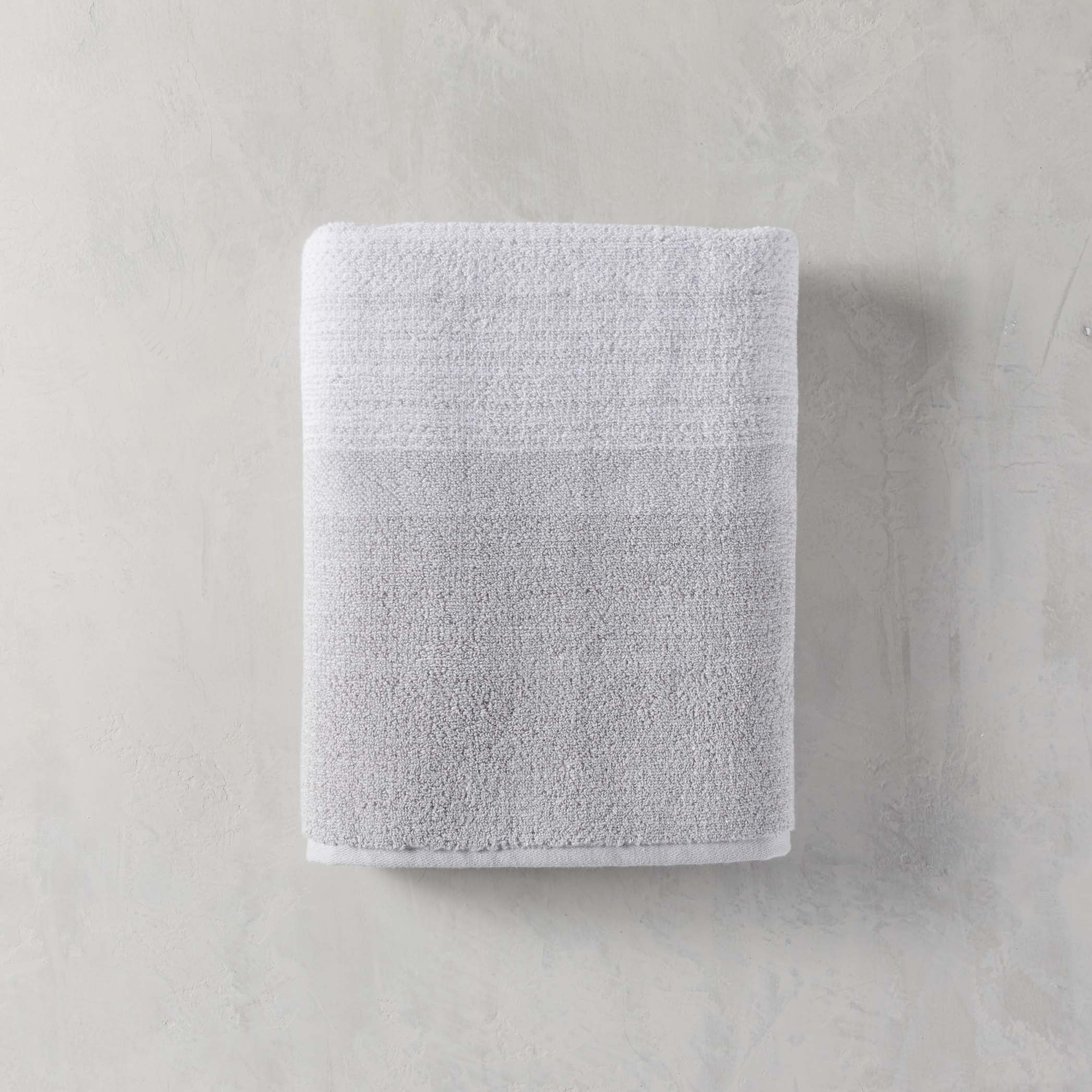 Under The Canopy Textured Organic Towel - Light Taupe Light Taupe / 6-Piece Bath Towel Set Bath
