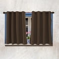 thumbnail image 4 of WIFORNT Short Curtains for Windows Kitchen Living Room Half Length Blackout Small Cafe Curtains, 4 of 7