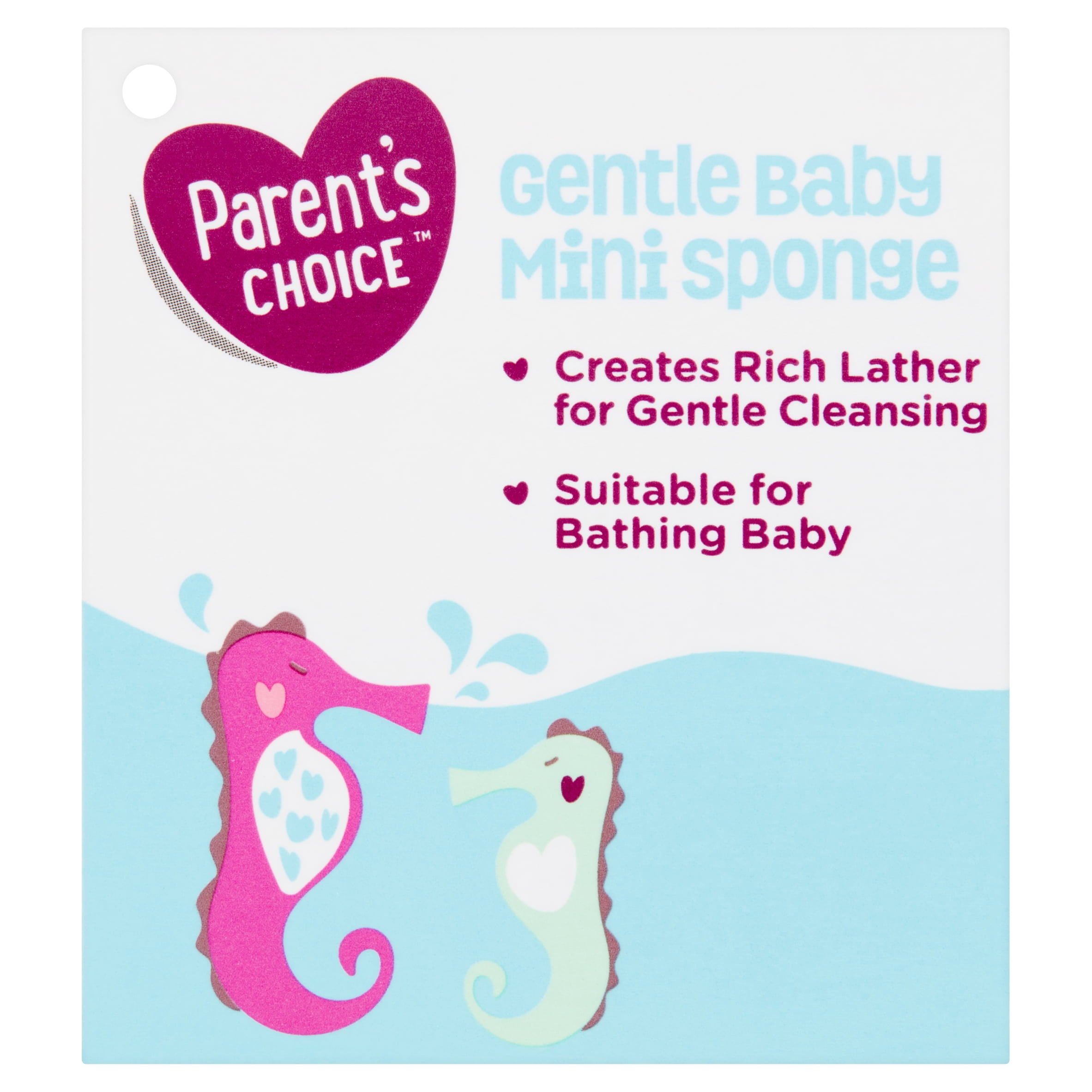 Parent's Choice Baby Mini Gentle Bath Loofah, Bath Sponge for Babies, Color May Vary, 1 Count