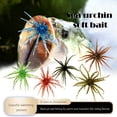 thumbnail image 2 of Tentacle Creature Lure, Soft Plastic Baits for Bass Fishing, Sea Urchin Soft Worm for Drop Shot, Wacky Rig/Neko Rig and Finesse, Slow Sinking, 2 of 8