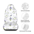 thumbnail image 3 of Lsque Lavender Flowers Pattern Car Seat Covers for Front Seats , Waterproof Seat Covers for Cars, Sporty Front Seat Covers,Car Seat Cover Protector Front Seats, 3 of 5
