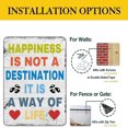 thumbnail image 4 of My Aim Is To Keep This Bathroom Clean Metal Tin Sign for Home Door Office Vintage Funny Bathroom Sign Wall Bath and Restroom Sign 8X12 Inches, 4 of 4