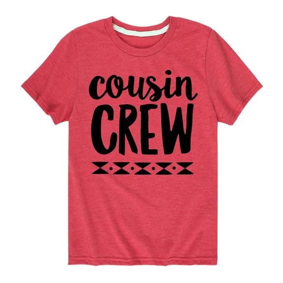 Instant Message - Cousin Crew - Toddler And Youth Short Sleeve Graphic T-Shirt