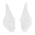 thumbnail image 2 of Adult Halloween Prop Pointed Ear Decoration Flower Crown For Mardi Gras Size 9.45x4.33 Inch 1 Pair, 2 of 4