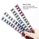 thumbnail image 4 of Hair Claw Clips, 65pcs Mini Hair Clips No-Slip Grip Jaw Clips Glitter Teeth Clips Rhinestone Hair Clips Metal Clamps Mix Colored Flower Hair Accessori, 4 of 4