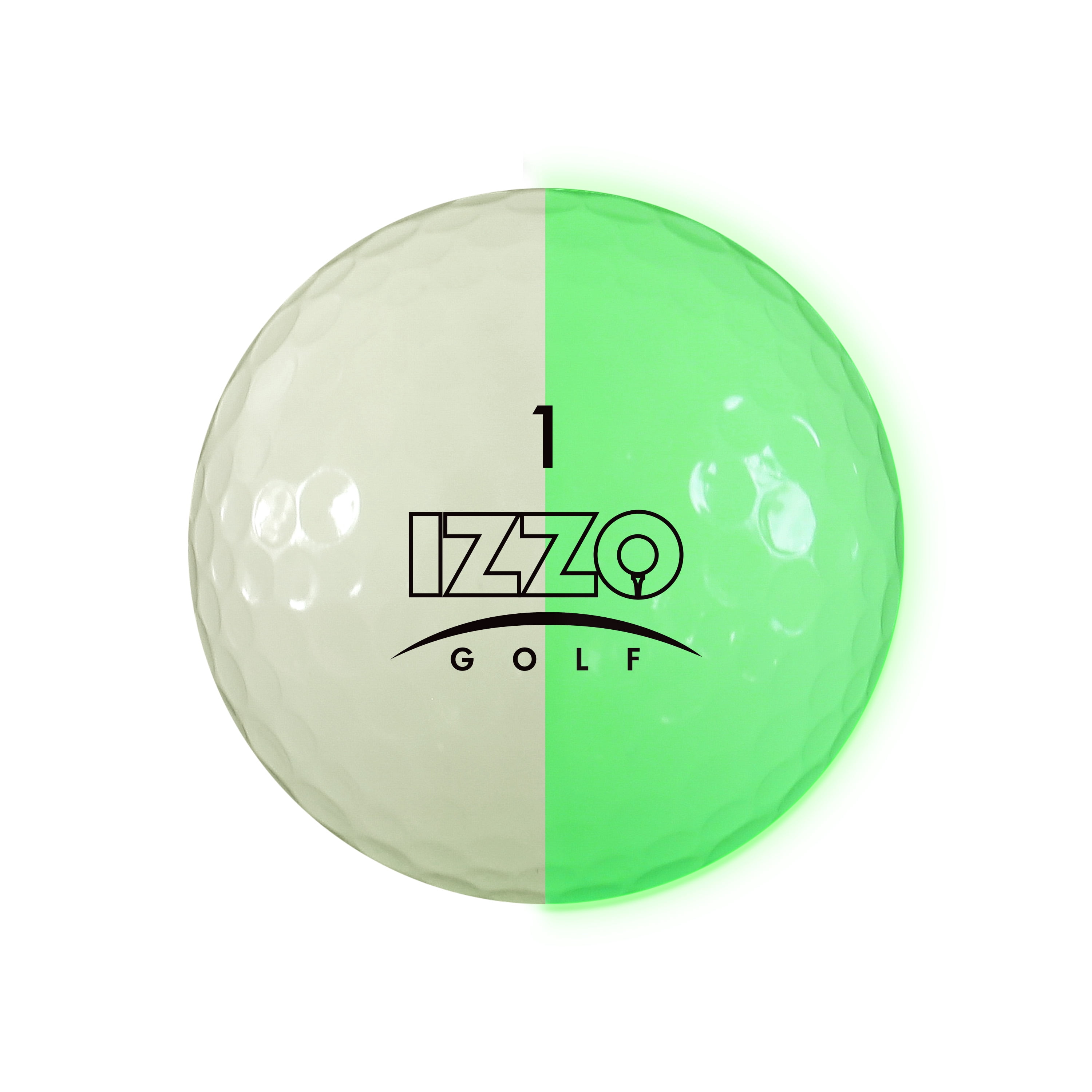 IZZO Lite4Nite 24-Hour Golf Balls, For Night Golf (Box Dozen Count)