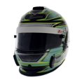 thumbnail image 3 of Zamp RZ-42 Snell SA2015 Helmet Graphic Green/Silver Medium H743C39M, 3 of 4