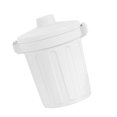 thumbnail image 3 of ziyahi Desktop Trash Can Plastic Small Garbage Bin Waste Storage Can Office Bucket for Office Coffee Table, White, 3 of 7