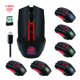 thumbnail image 3 of Ratón inalámbrico retroiluminado para juegos 4800DPI Ratones de 7 botones para computadora Recargable Rojo Baoblaze Ratón inalámbrico para juegos, 3 of 8