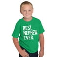 thumbnail image 4 of Best Nephew Ever Family Aunt Uncle Men's Graphic T Shirt Tees Brisco Brands S, 4 of 5