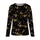 thumbnail image 4 of Tops de Mujer Camisas de Manga Larga Moda de Otoño Blusa de Camiseta Informal Con Estampado de Cuello Redondo Odeerbi ODB149196, 4 of 5